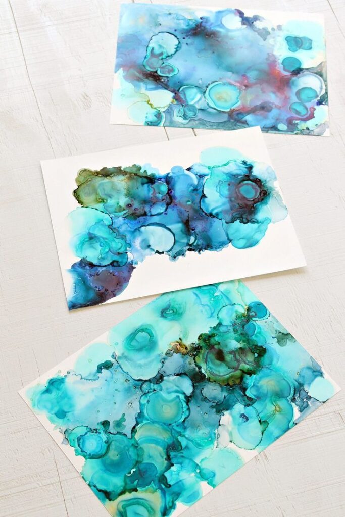 Easy DIY Alcohol Ink Art Tutorial – Dans le Lakehouse